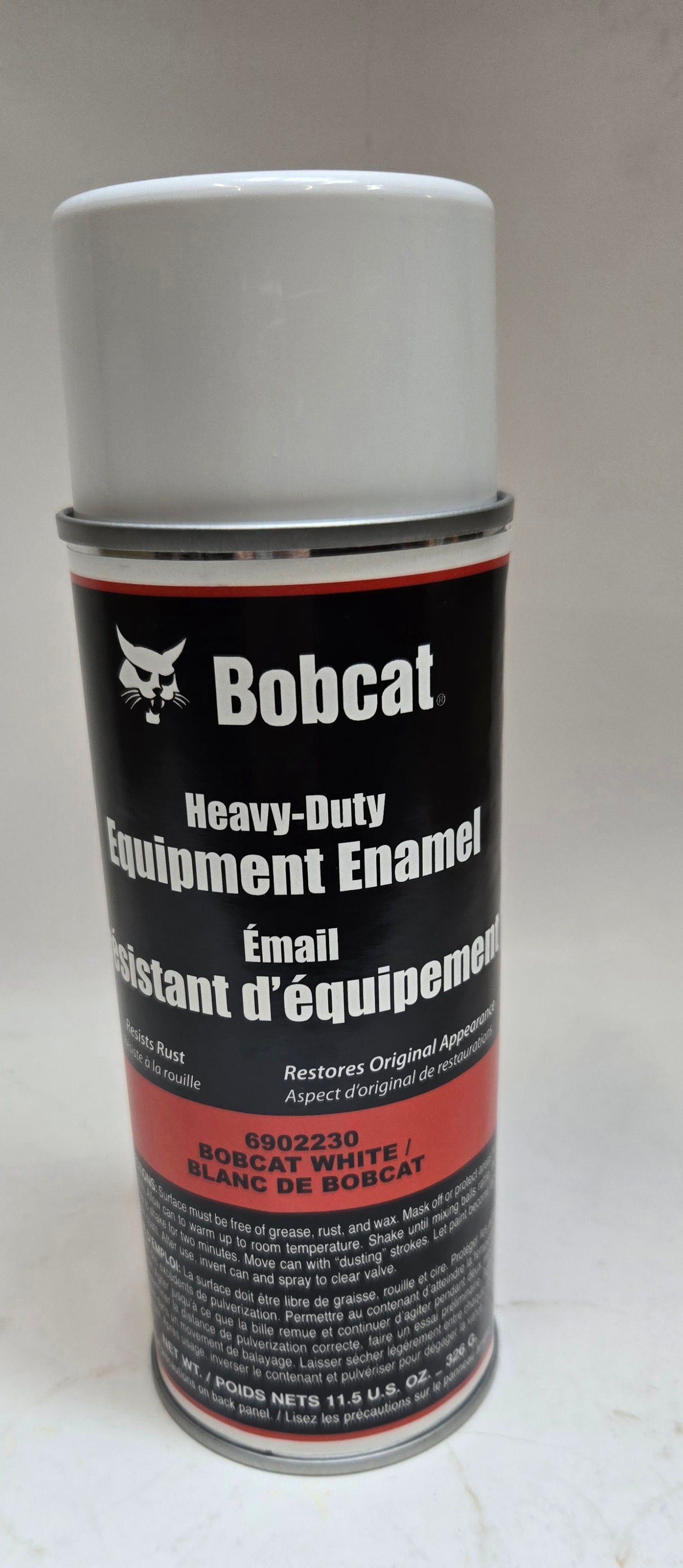 BOBCAT WHITE PAINT SPRAY CAN, 6902230