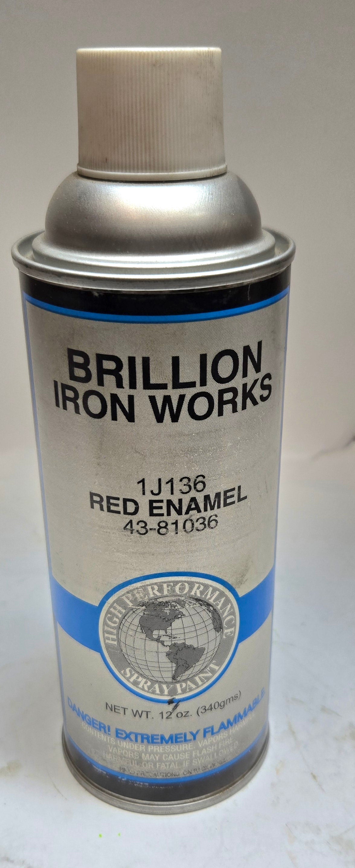 RED SPRAY PAINT, 1J136