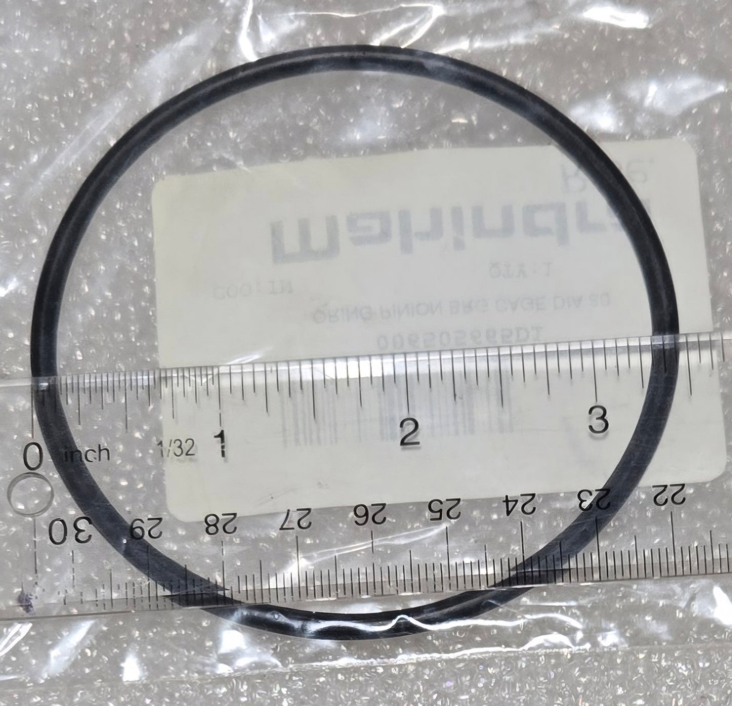 PINION BEARING CAGE O-RING, 006505665D1