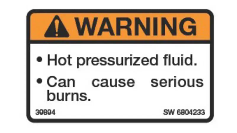 WARNING DECAL, 6804233