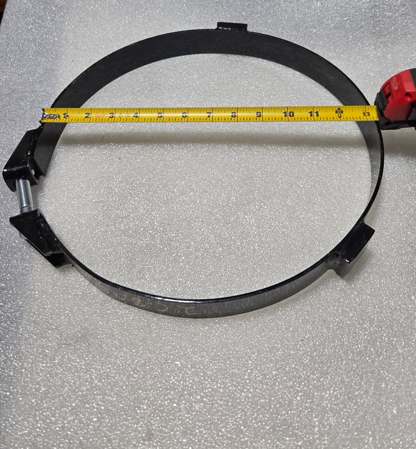 CLAMP BAND AND BOLT ASSEMBLY, 2C802
