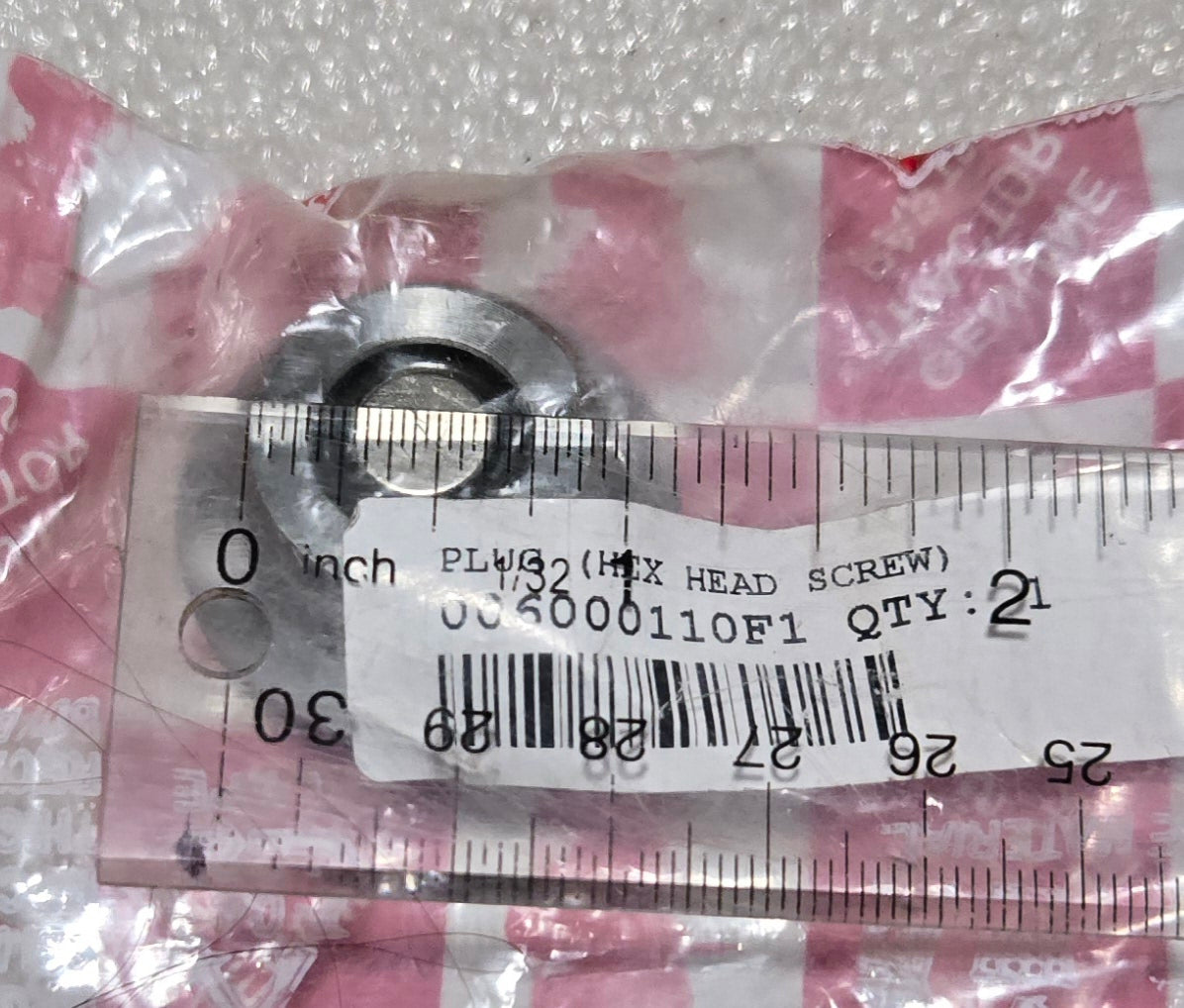 DRAIN PLUG, 006000110F1