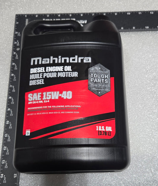 15W40 OIL,  GALLON, MCK15W401G4