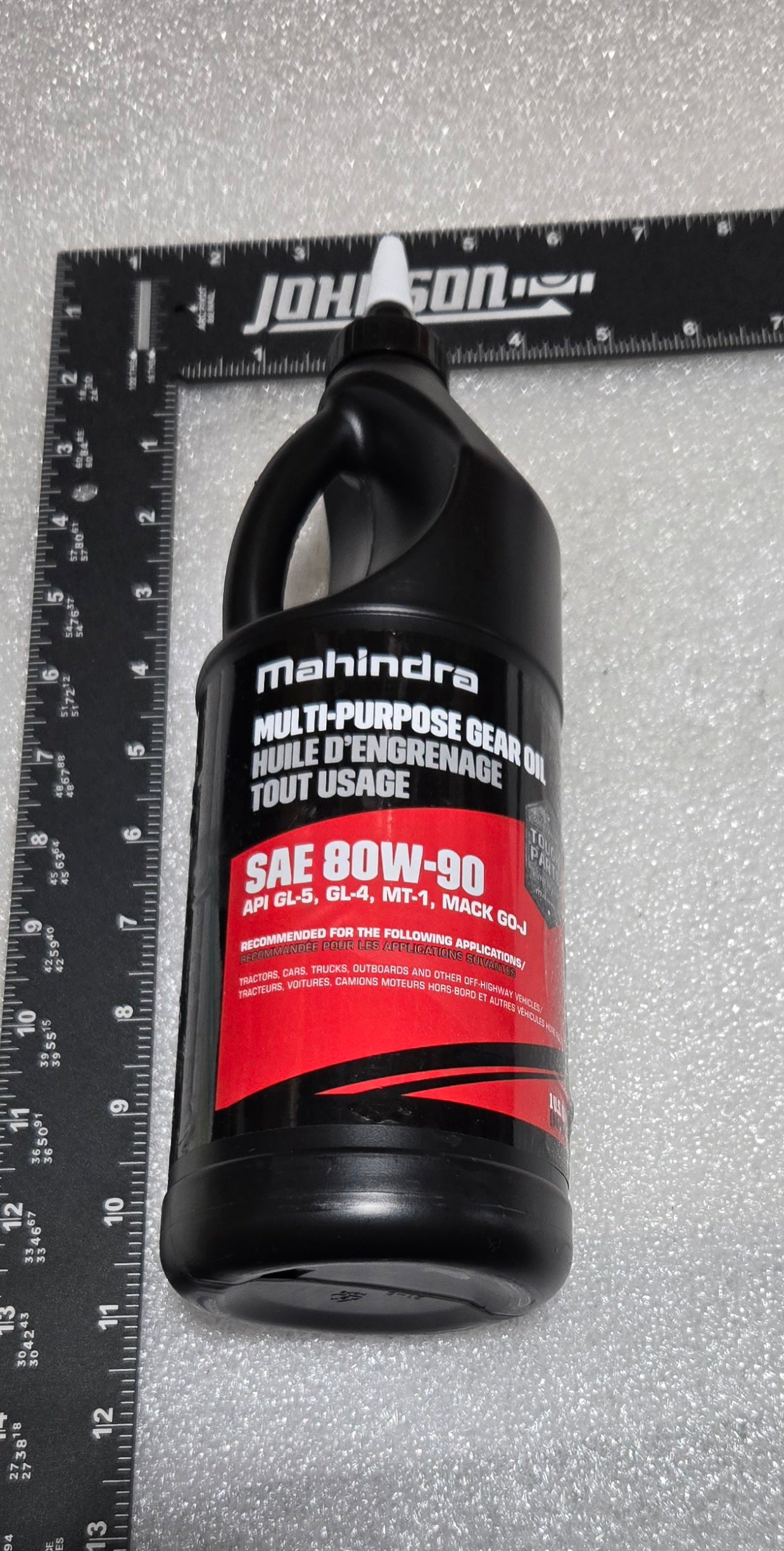 80W90 OIL, QUART, MGOSAE80W90QT6