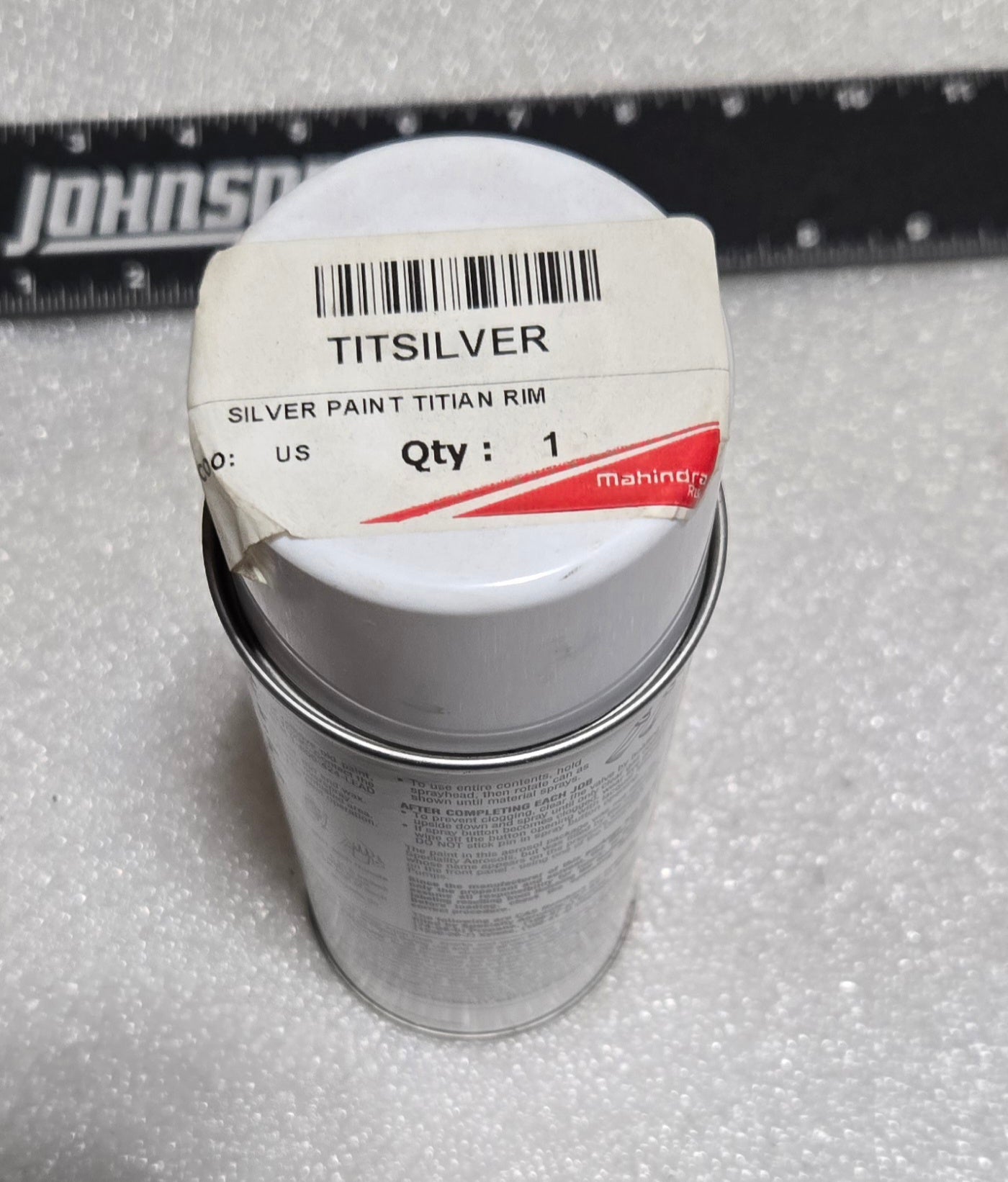 TITAN WHEEL SILVER PAINT, TITSILVER