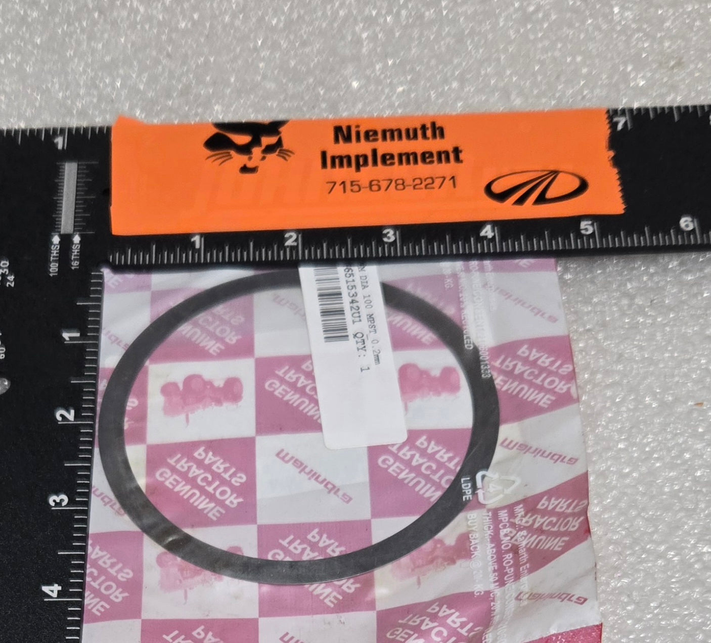 SHIM 2MM, 006515342U1