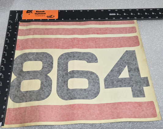 MODEL NUMBER DECAL, 6717233