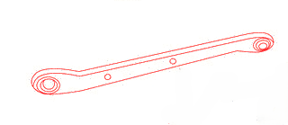 LIFT ARM RIGHT HAND, 007207527C91