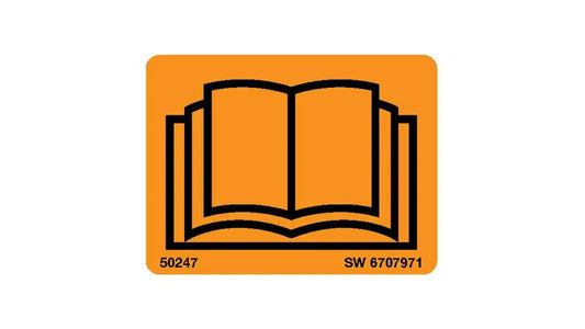 OPERATOR MANUAL DECAL, 6707971